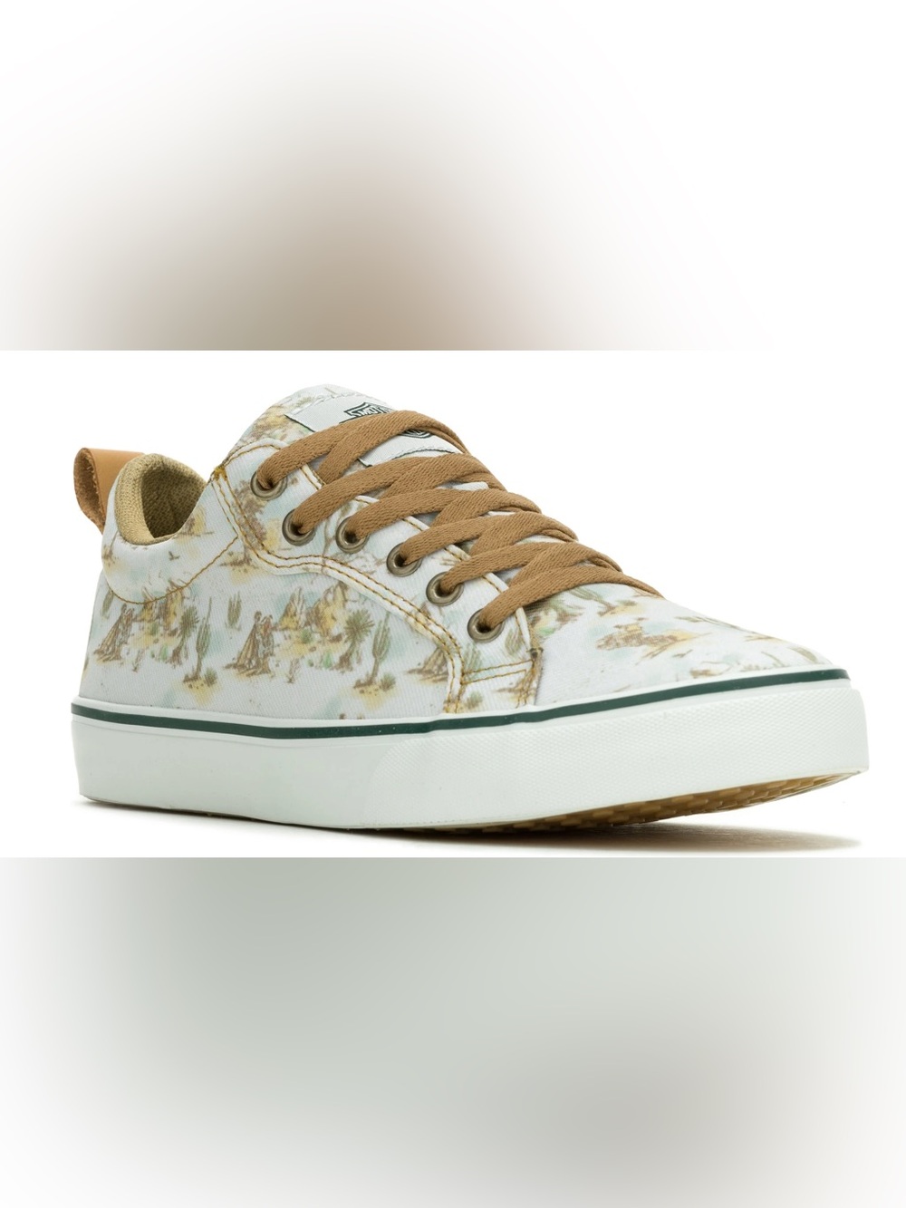 Harley-Davidson® Women's Torland Vulcanized White Canvas Sneakers, D84002
